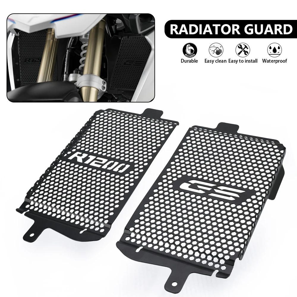 

GS1200 Motorcycle Radiator Guard Grille Protector Cover FOR BMW R1200GS ADVENTURE 2013 - 2019 2017 2016 2015 2014 R 1200 GS ADV