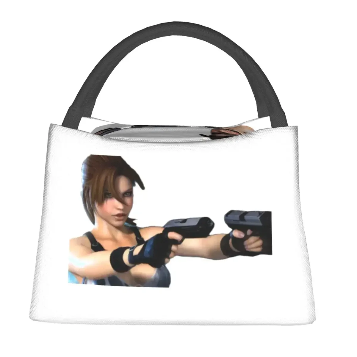 Hd tomb raider full hd almoço sacos isolado bento caixa à prova de vazamento almoço tote sacos de piquenique refrigerador saco térmico para mulher crianças trabalho