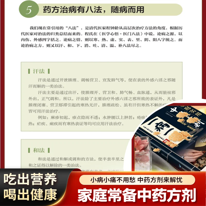 Practical Chinese Medicine Formulas for Home Use, Traditional Chinese Medicine Health Preservation and Regulation Books