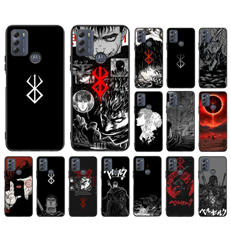 Berserk Guts Phone Case For Moto G84 G04 G22 G31 G32 G42 G52 G10 G20 G30 G60 G13 G14 G50 G100 G24 G23