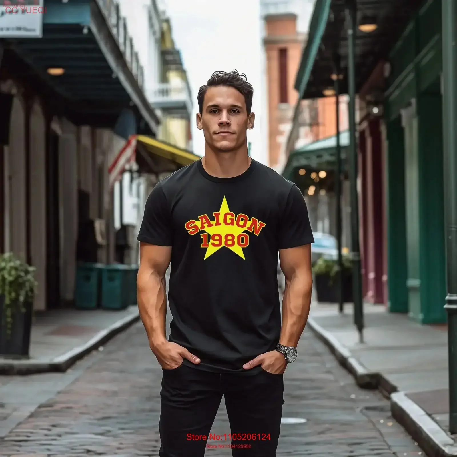سايجون 1980 ver2 تي شيرت كونتري كابيتول فيتنامية مضحكة محاكاة ساخرة هانوي خمر غسلها لأزياء الملابس اليومية