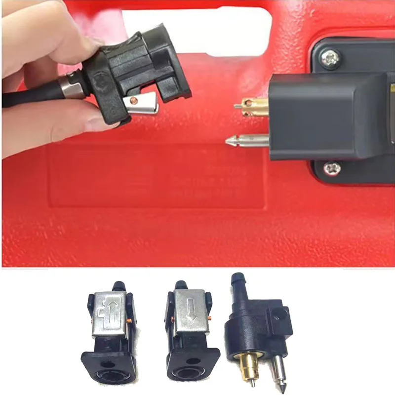 For Yamaha Motorboat 195mm Novo Combustível Linha Mangueira Outboard Boat Engine Gasolina Tanque Conectores Kit Para ﻿And Port