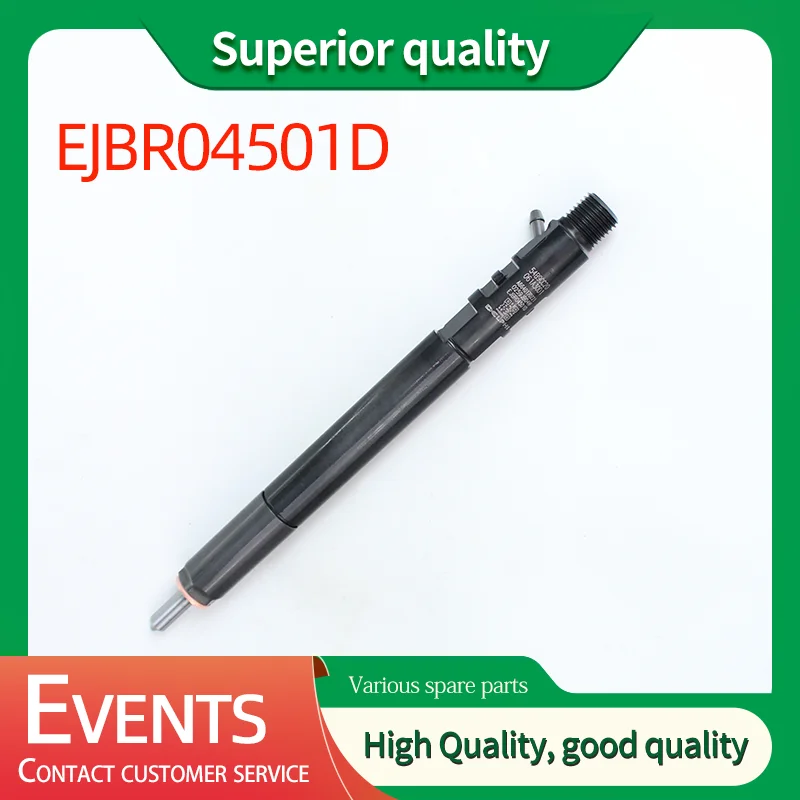 Diesel common rail injector EJBR04501D A6640170121 with L244PBD nozzle for Delphi fuel injector Ssangyong Share 2.0 engine