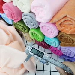 40x25cm Short Soft Plush Fabric Super For Sewing Dolls Diy Handmade Home Textile Cloth For Toys Flannel