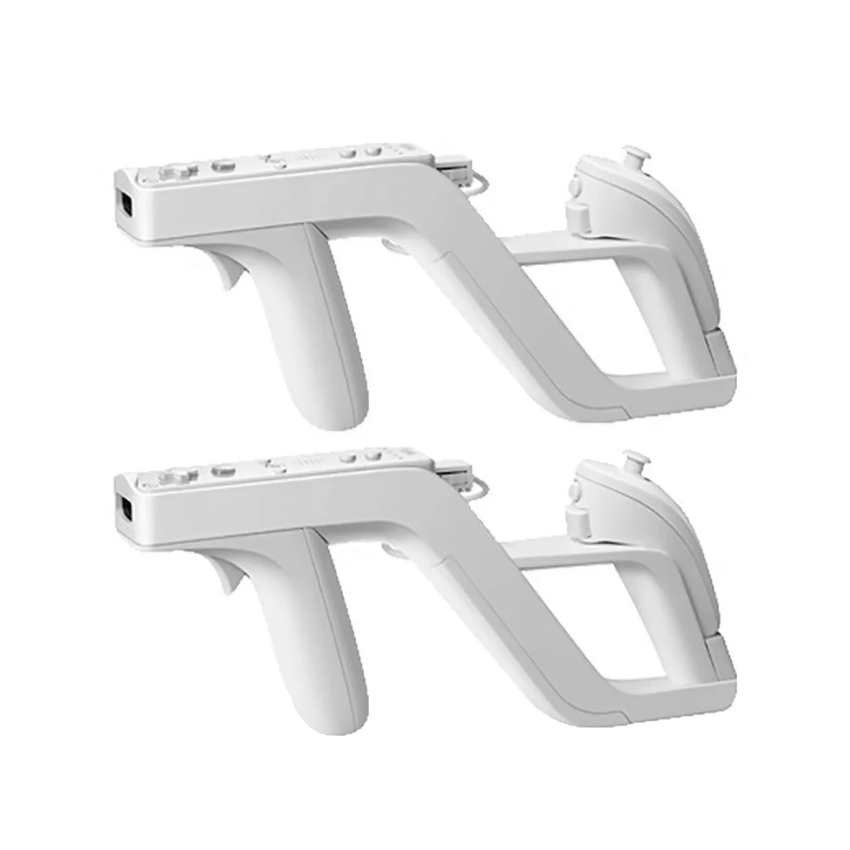 

2PCS Zapper Game Holder for Nintendo Wii Remote Right Left Controller Wii Zapper Gaming Accessories