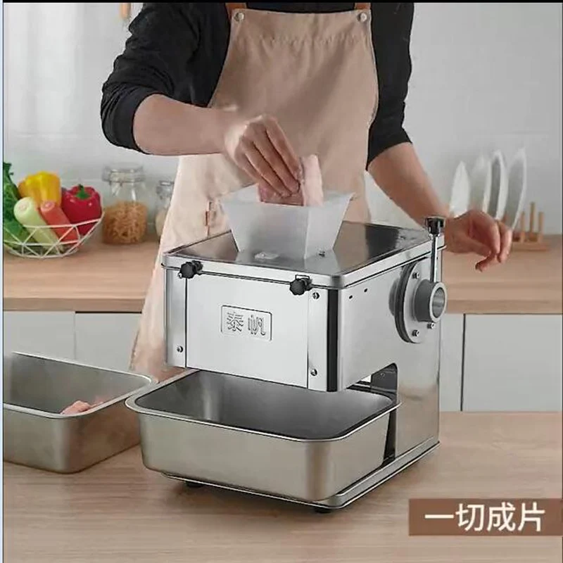 

New Product Desktop Meat Cutting Machine Vegetable Cutting Machine Pork shredding slicing machine dicing machine Meat Slicer