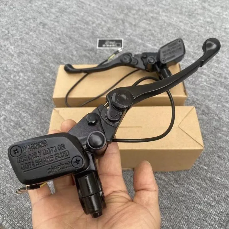 for No. 9 E300P Upper Pump Scooter Universal Straight Brake Handlebar Disc Brake Master Cylinder