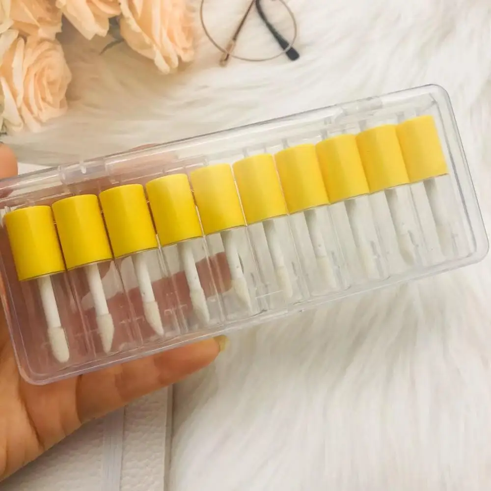 10/50/100pcs 3ml Empty Lip Gloss Tubes Mini Lipgloss Container Plastic Liquid Lip balm DIY Portable Sample Bottle.