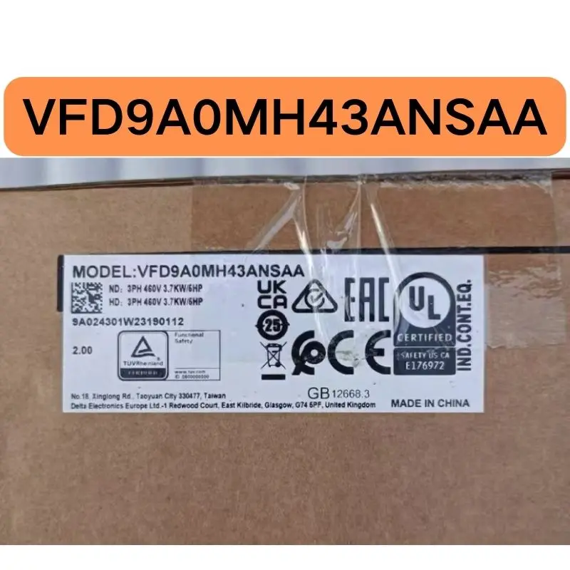 New VFD9A0MH43ANSAA inverter 3.7KW in stock for quick delivery