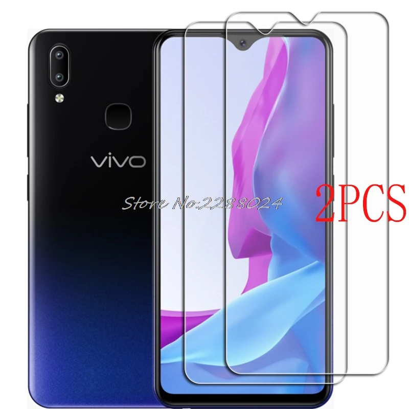 2PCS for Vivo Y91  Tempered Glass Protective FOR Vivo Y93 Lite Y95 Y91i U1 6.2