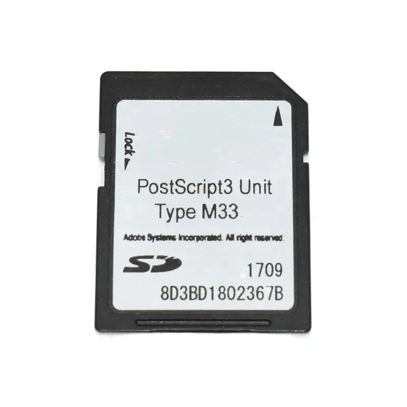 Postscript 3 Unit Type M33 for Ricoh MP C2004ex MP C2504ex C3004ex C3504ex C4504ex C6004ex PS3 Card Chip