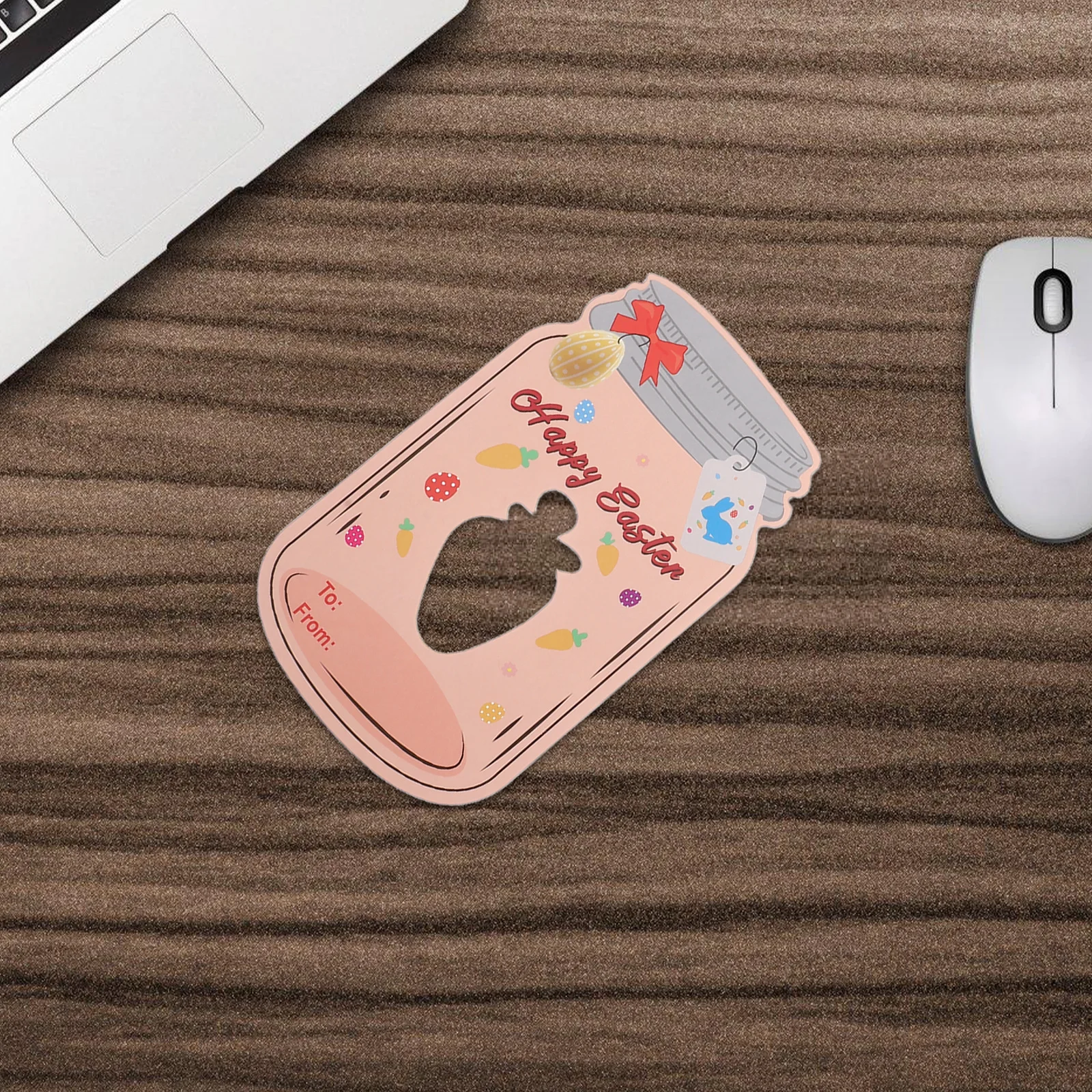 24 juegos de tarjetas de papel con tarros de albañil de Pascua, diversión, artesanía de Pascua, intercambio en el aula, recuerdos de fiesta escolar para niños, proyectos de bricolaje