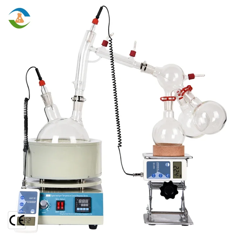 

Lab 2L Quick and Efficient Mini Short Path Distilla tion With Vacuum Pump