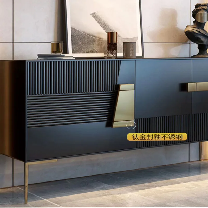 Light luxury minimalist entrance cabinet Home partition cabinet Shoe cabinet Modern simple