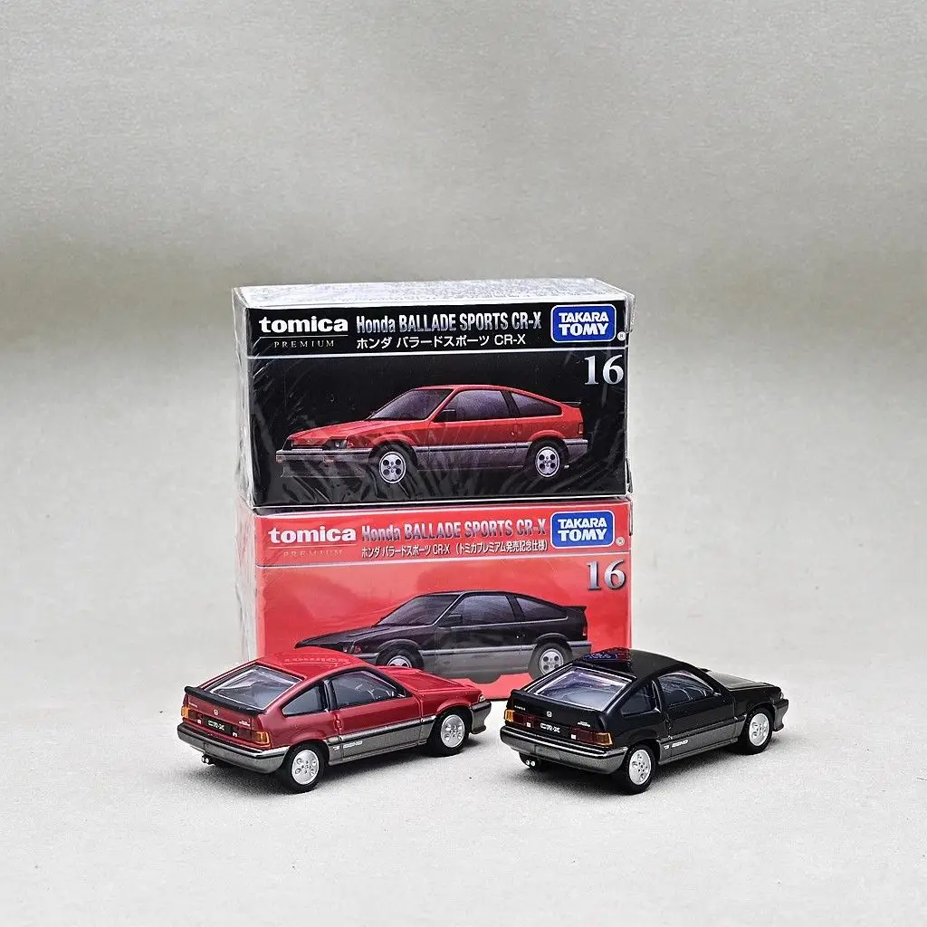 TAKARA TOMY Tomica Diecast Alloy Car Honda CR-X Coupe Black Box TP16 936435 Premium Edition