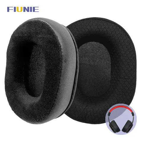 Almofadas de Substituição FIUNIE para Fones de Ouvido Redragon H510 Zeus, Protetores Auriculares e Faixa de Cabeça