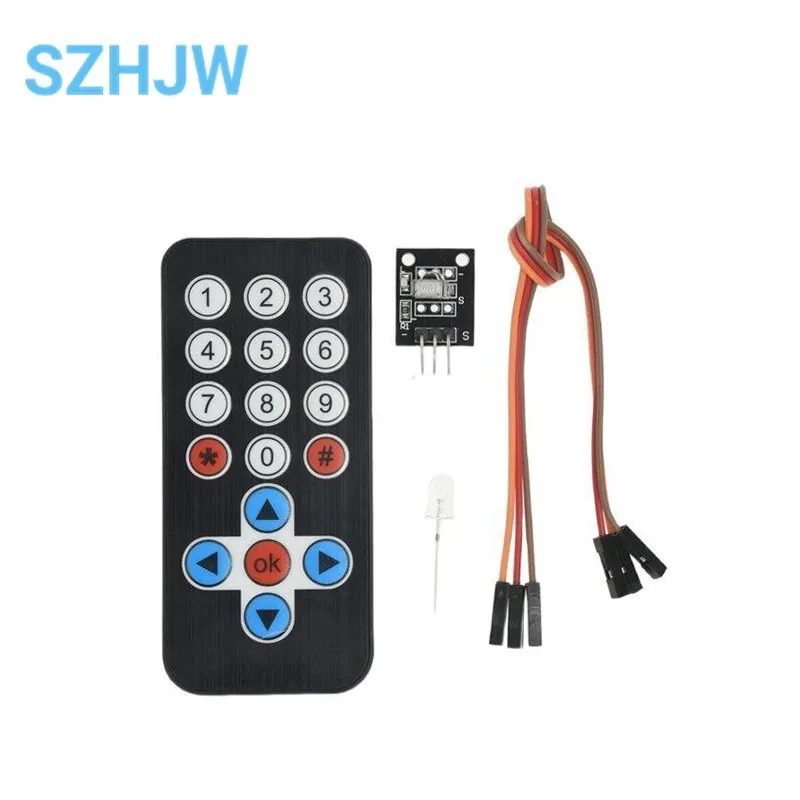 Infrared IR Wireless Remote Control Module Kits DIY Kit HX1838 For Raspberry Pi