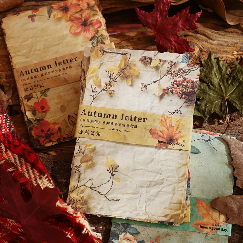 6packs/LOT Autumn Day Letter series cute lovely retro decorative paper memo pad