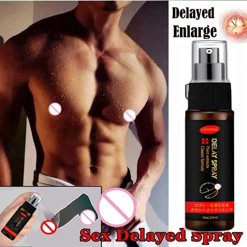 Sex Delay Spray Sex for Men 20ml Male External Use Anti Premature Ejaculation Lasting Long 60 Minutes Penis Enlargement Pills