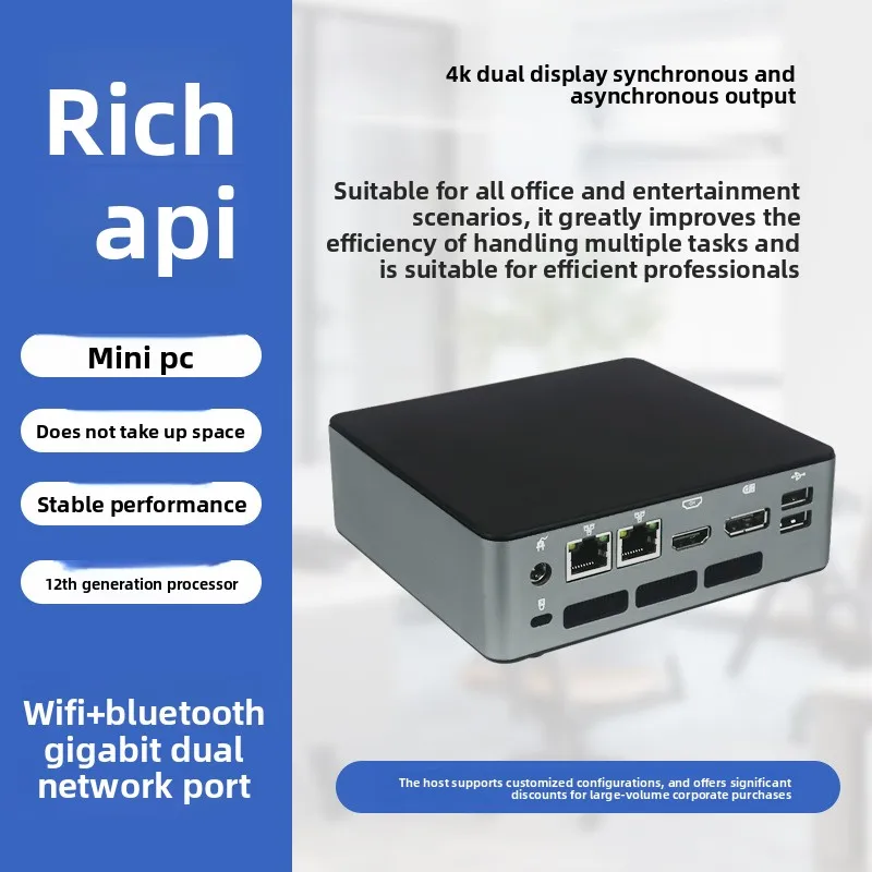 Assemble A Brand-new Mini PC, Office Gaming PC, I5 Barebones System, Home Business Office
