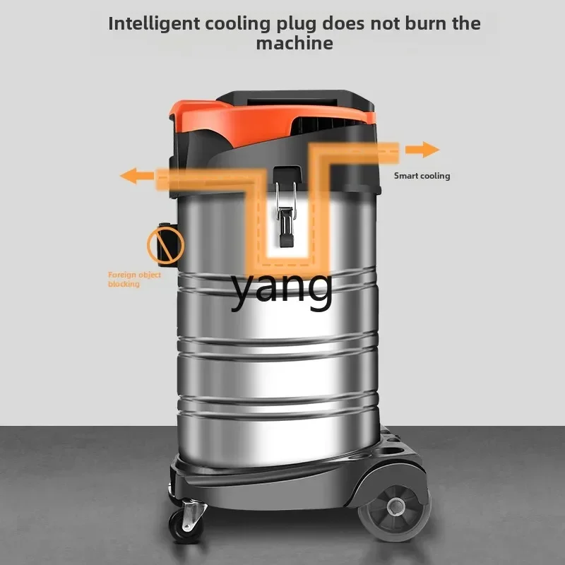 LTT مكنسة كهربائية صناعية عالية الطاقة مصنع ورشة عمل شفط الغبار الديكور فندق غسيل السيارات التجارية #2