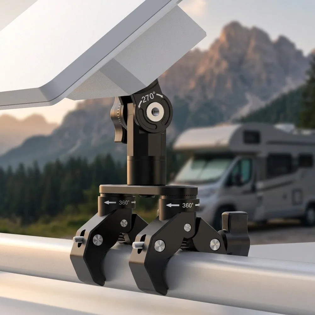 Car Mount ForStarlink For Mini 25/26 Outdoor For RV For Stabilizer Stand Adjustable Angle Magnetic Mounting Bracket Accessories