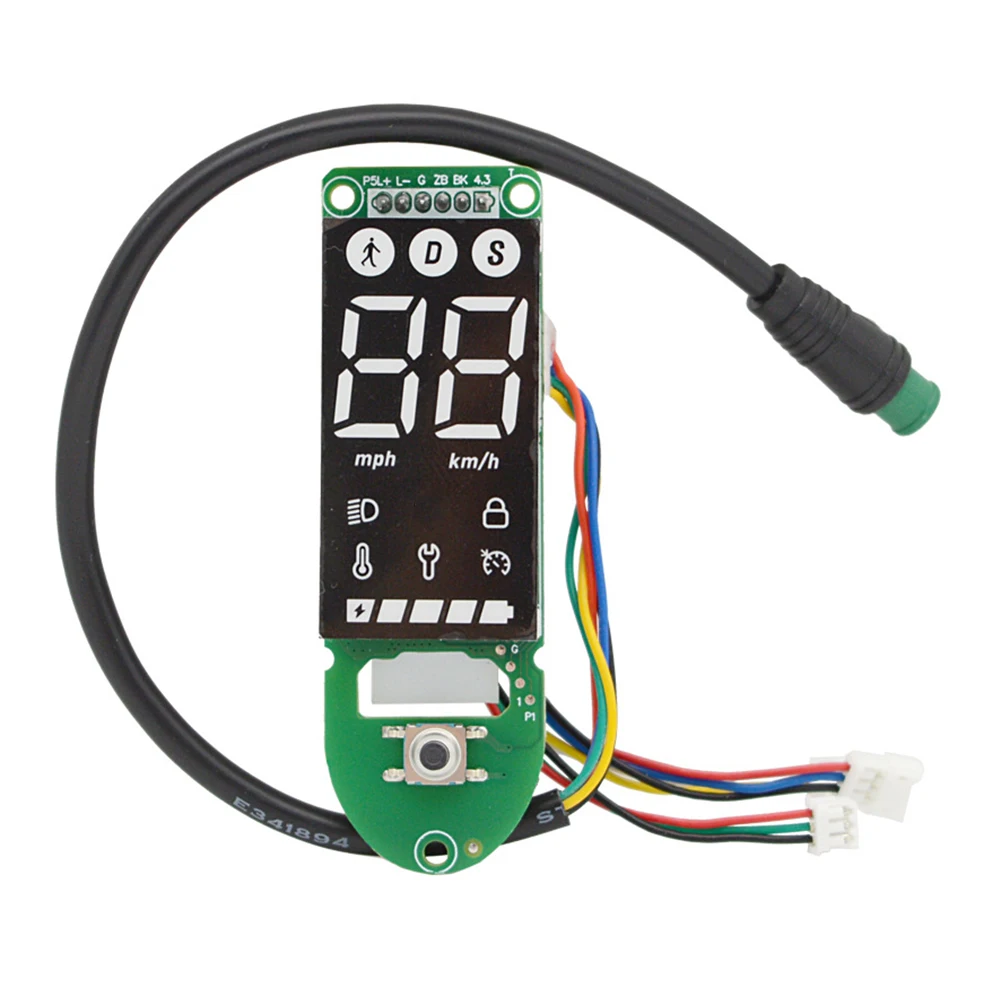 

Instrument Controller Data Display Unit Scooter Maintenance Black Accessories For Electric Scooter Electric Bicycle