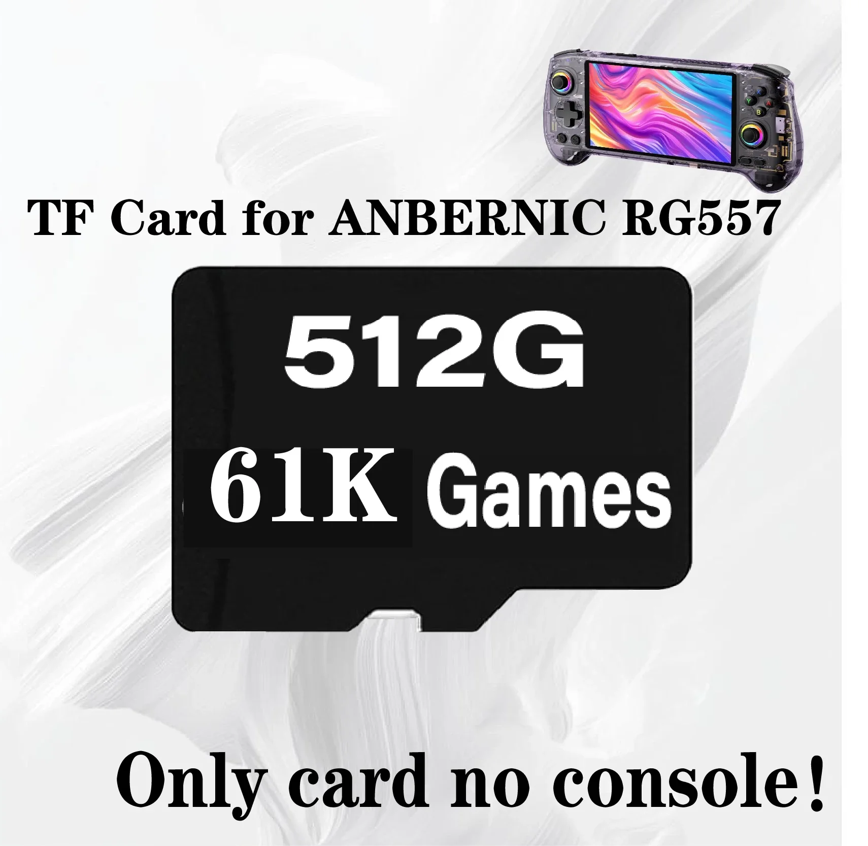 Anbernic rg557 microSDカード512GB For ANBERNIC RG557 Retro Handheld Game Console Memory Card TF Card