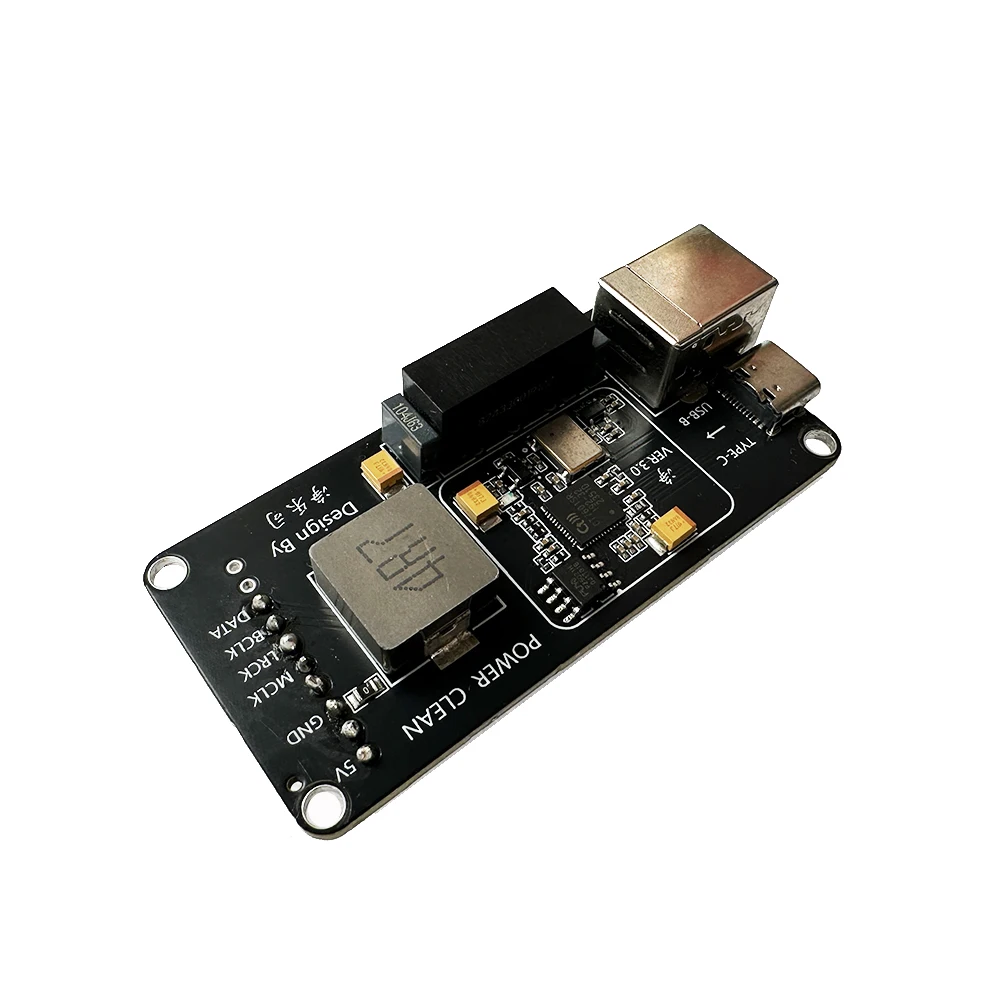 بطاقة CT7601 TypeC USB-B مع عازل USB متوافق مع Xmos Italy Amanero USB 192K/32BIT/DSD128 لـ DAC
