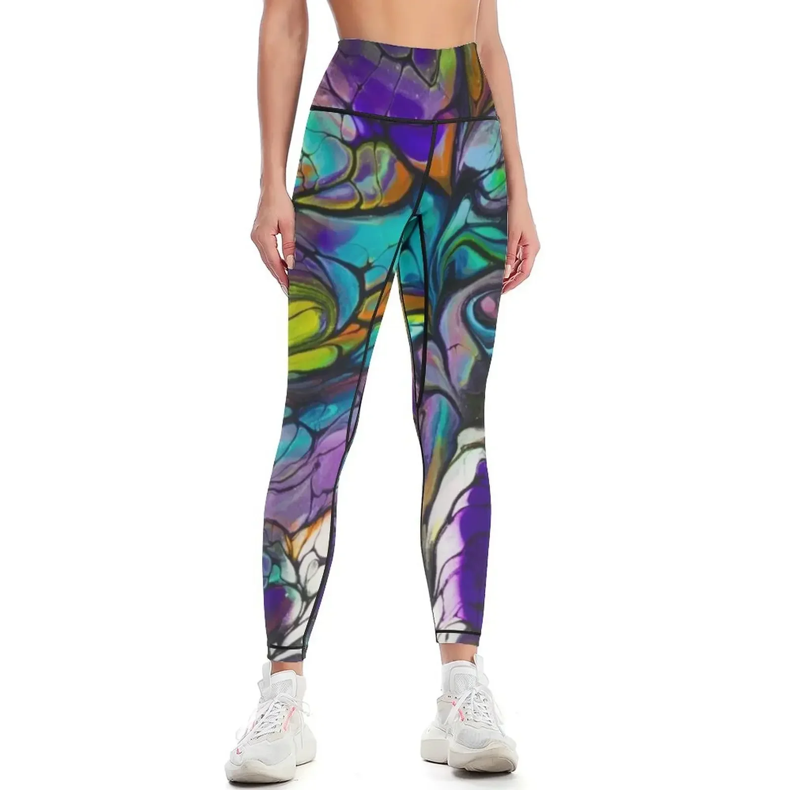 

Morning Glory-Serenity Series Leggings flared sports for push up tights for Womens Leggings