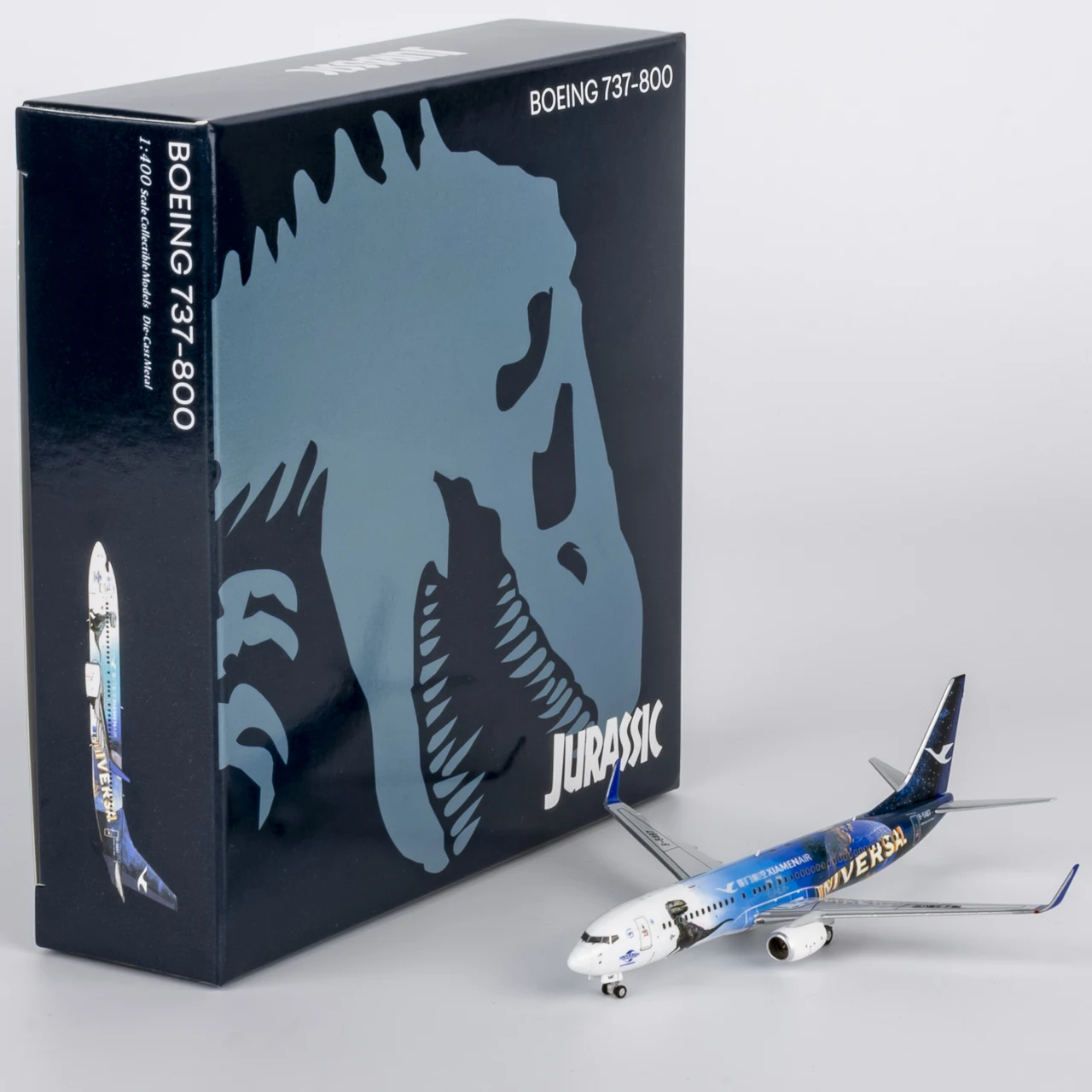

58228 Коллекционный самолет из сплава в подарок, модель NG 1:400 XIAMEN AIR «SkyTeam», Boeing B737-800, литая под давлением модель самолета B-5487