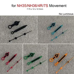 Watch Hands Pointers for NH35 NH36 4R 7S Movement No Luminous 3Pin Needles Watch Modified Accessories