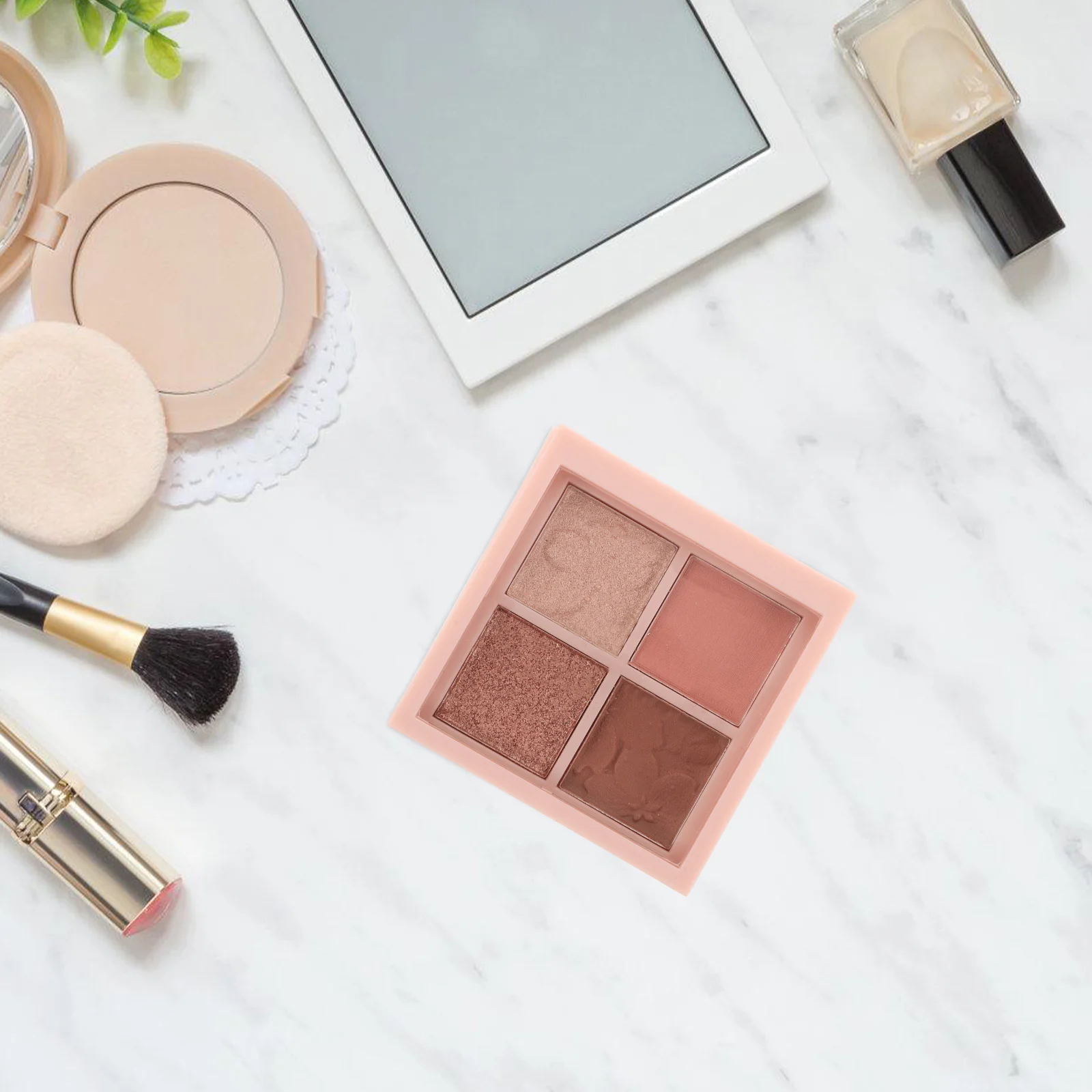 Palette di ombretti Matte Shimmer Dimensioni altamente pigmentate a lunga durata Impermeabile compatto per tutti i giorni drammatici