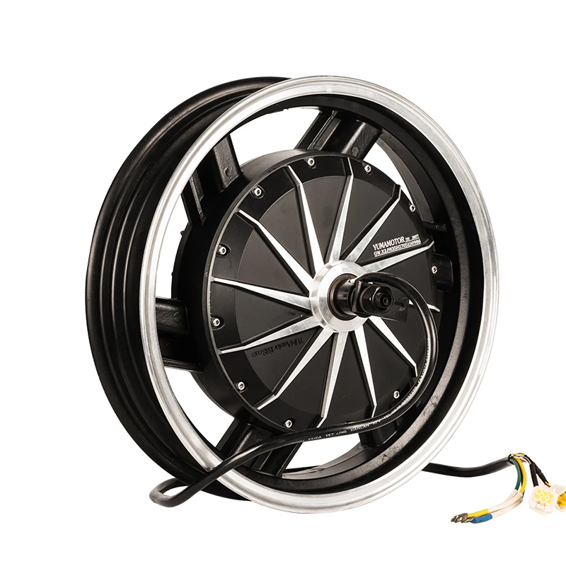 17 Inch 4000W 72V Fast Speed Powerful Electric Brushless Dc Motor For Motorcycle