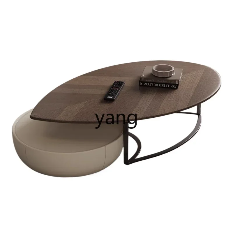 LH minimalist small apartment living room household simple modern leaf-shaped combination tea table