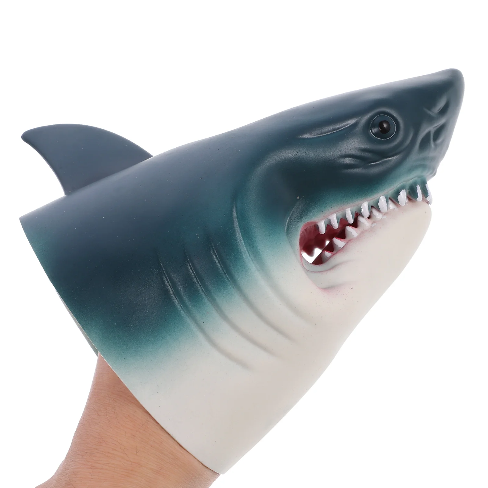 Shark Puppet Puppets Educational Toy Hand Early Cartoon Animal Toys Interactive Model Parent-child