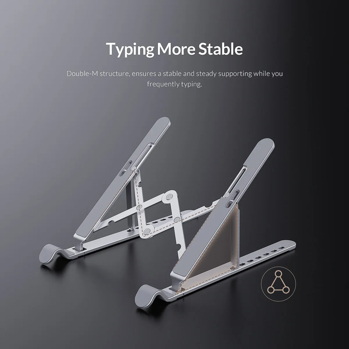 Aluminium Verstelbare Laptop Stand Holder Riser Opvouwbare Notebook Stand Draagbare Computer Stand 7 Hoeken Voor Macbook Tabletten