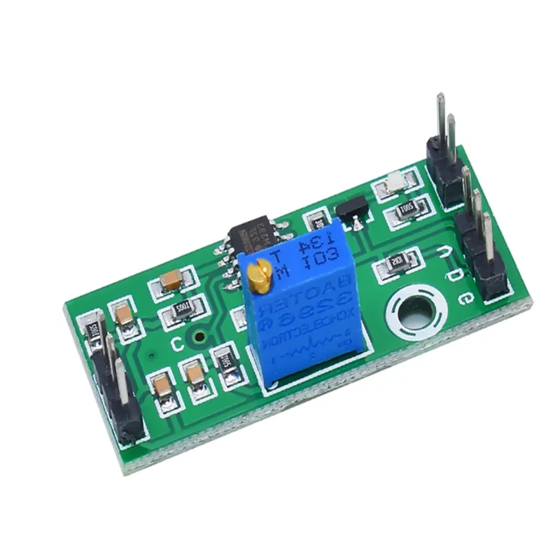 LM393 Voltage Comparator Module 3.5-24V High Level Output Analog Control with LED Indicator