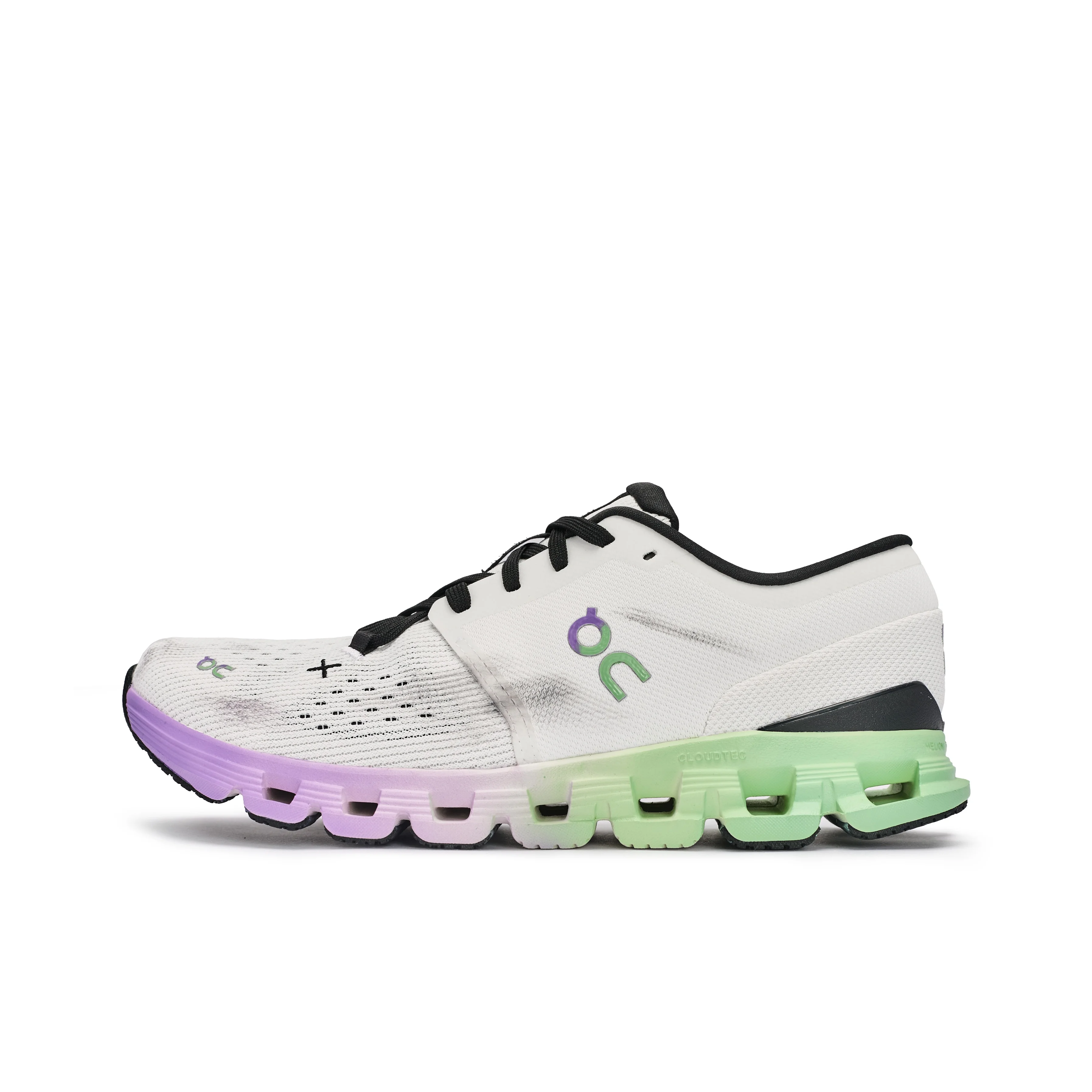 On Cloud X4 Running Shoes Wome - Men'S Shoes Green And White 评论和价格
