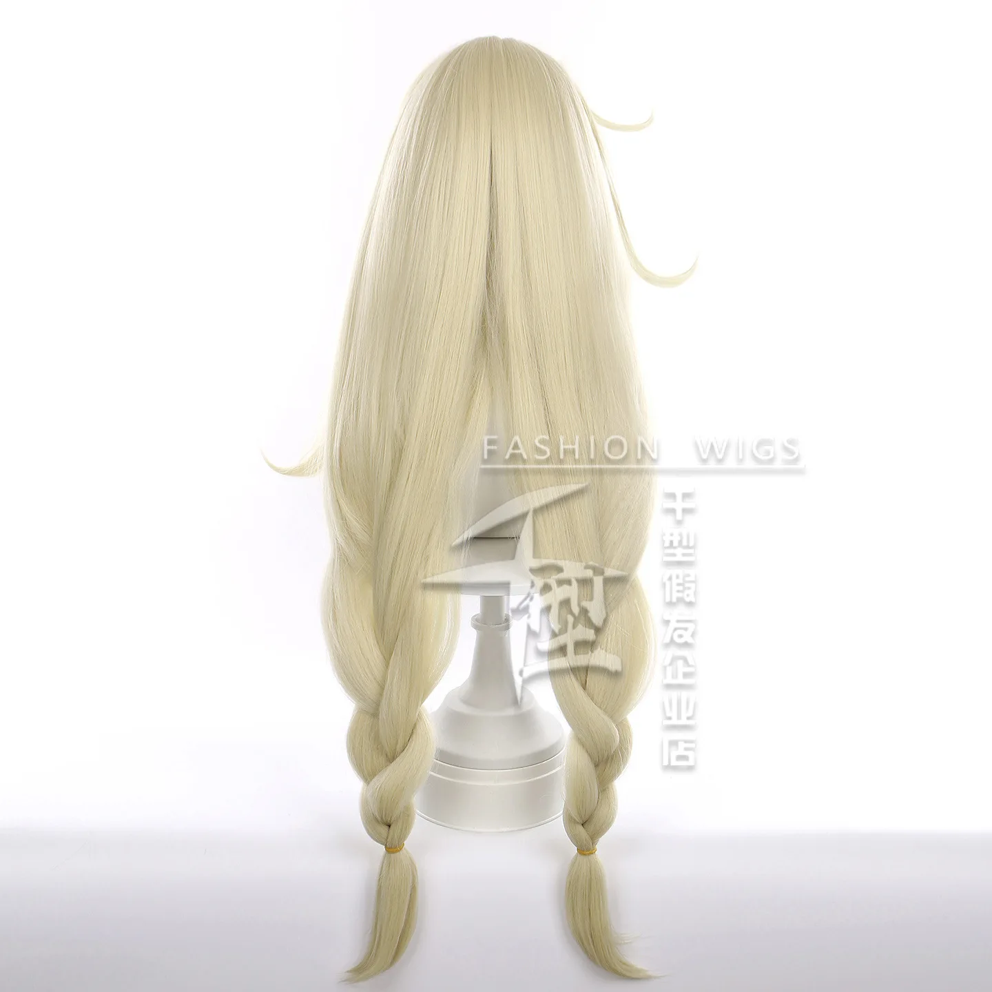 Genshin-pelucas de Cosplay de impacto para mujer, peluca de Cosplay de Alicia para Halloween, pelo sintético resistente al calor de 90cm de largo para fiesta + gorro de peluca