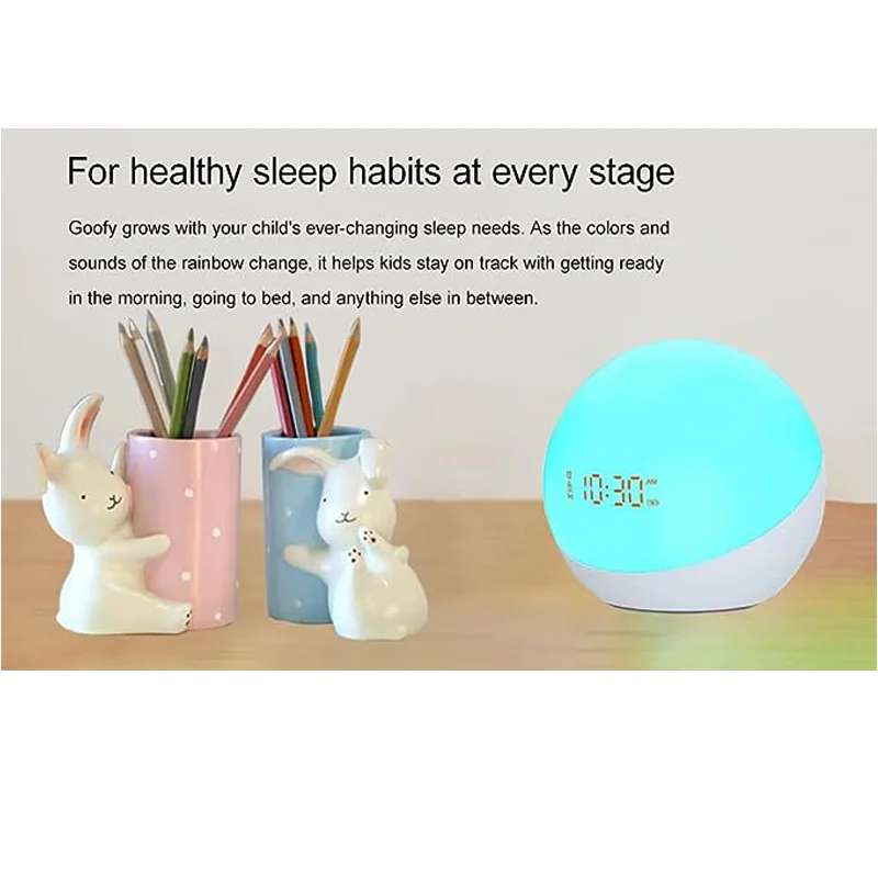 Smart White Noise Machine Baby Sleep Sound Machine  with Sound Machine/Night Light/Sleep Timer for Bedrooms support APP Control