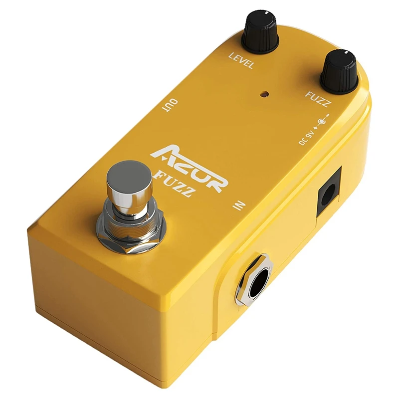 AZOR AP-310 Fuzz Guitar Effect Pedal Mini Pedal Vintage Fuzz Pedal Effects Guitar Accessories