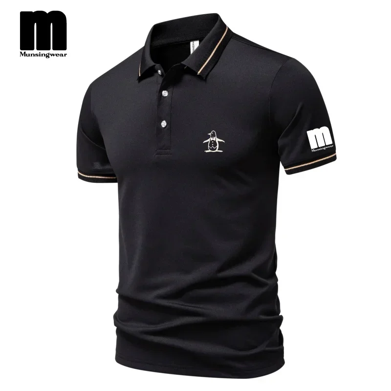 Golf Clothing 2026 Summer New Luxury High Quality Fast Drying Fashion Men's and Women's Sports Short Sleeve Top Golf Polo Shirt