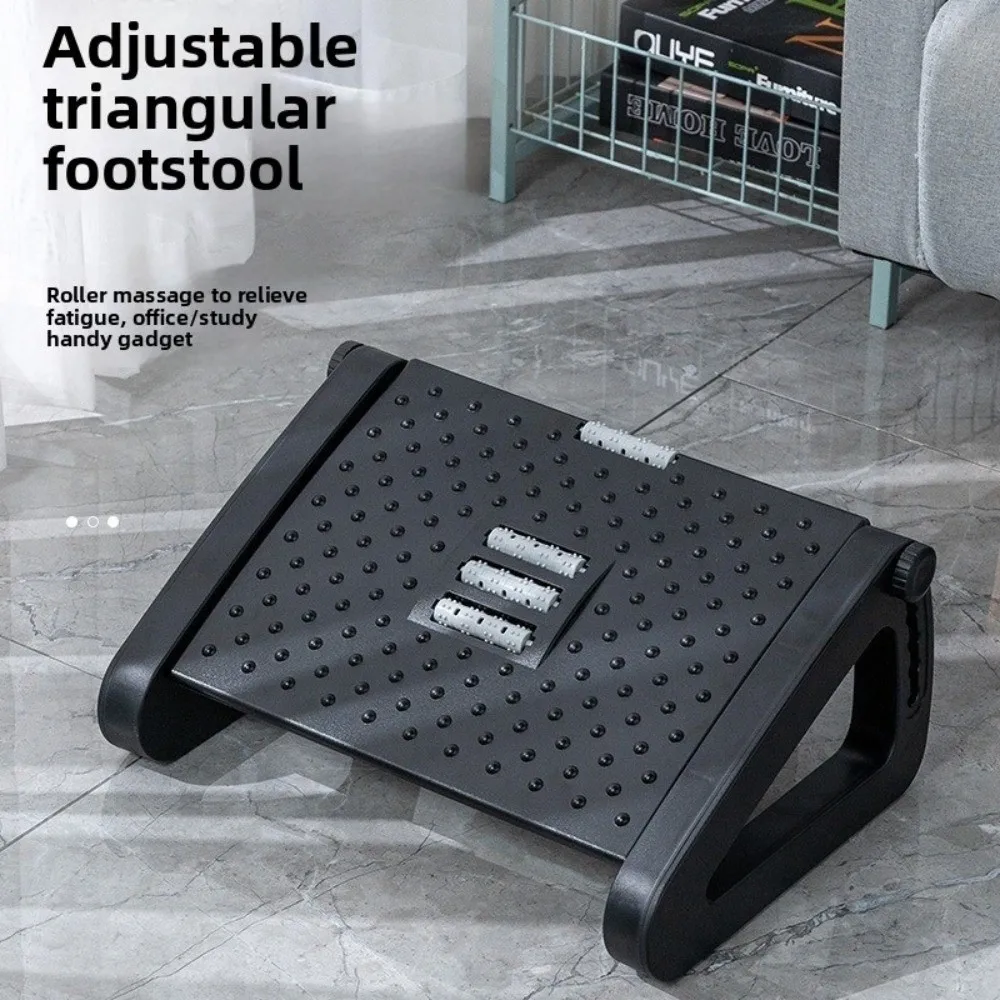 تدليك الأسطوانة مسند القدم مجلس قابل للتعديل ارتفاع المضادة للانزلاق رشاقته قدم البراز الراحة دعم مريح القدم البراز مكتب العمل