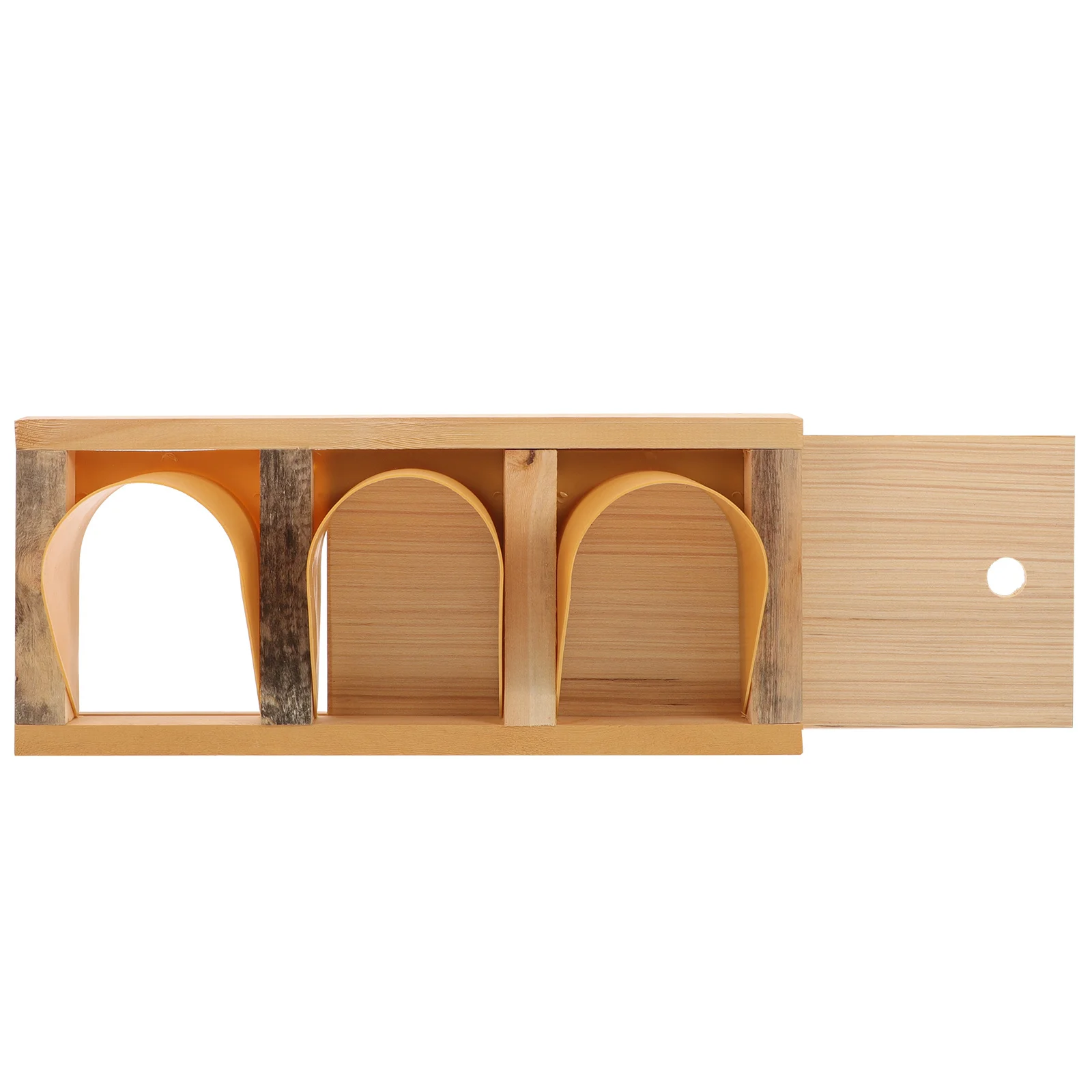 

Wooden Pigeon Racing Door European Style Durable Rounded Corner Barrier Free Entrance Door Bird Cage Supplies Pigeon Doors