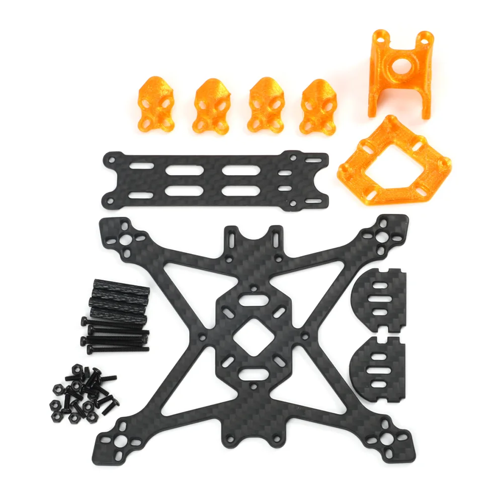 2.5inch FPV KIT Uangel25 2.5inch Frame 1404 4600kv Motor F411FC & 20A ESC Nano4 800tvl Camera 5.8G 25-1000kw Adjustable VTX