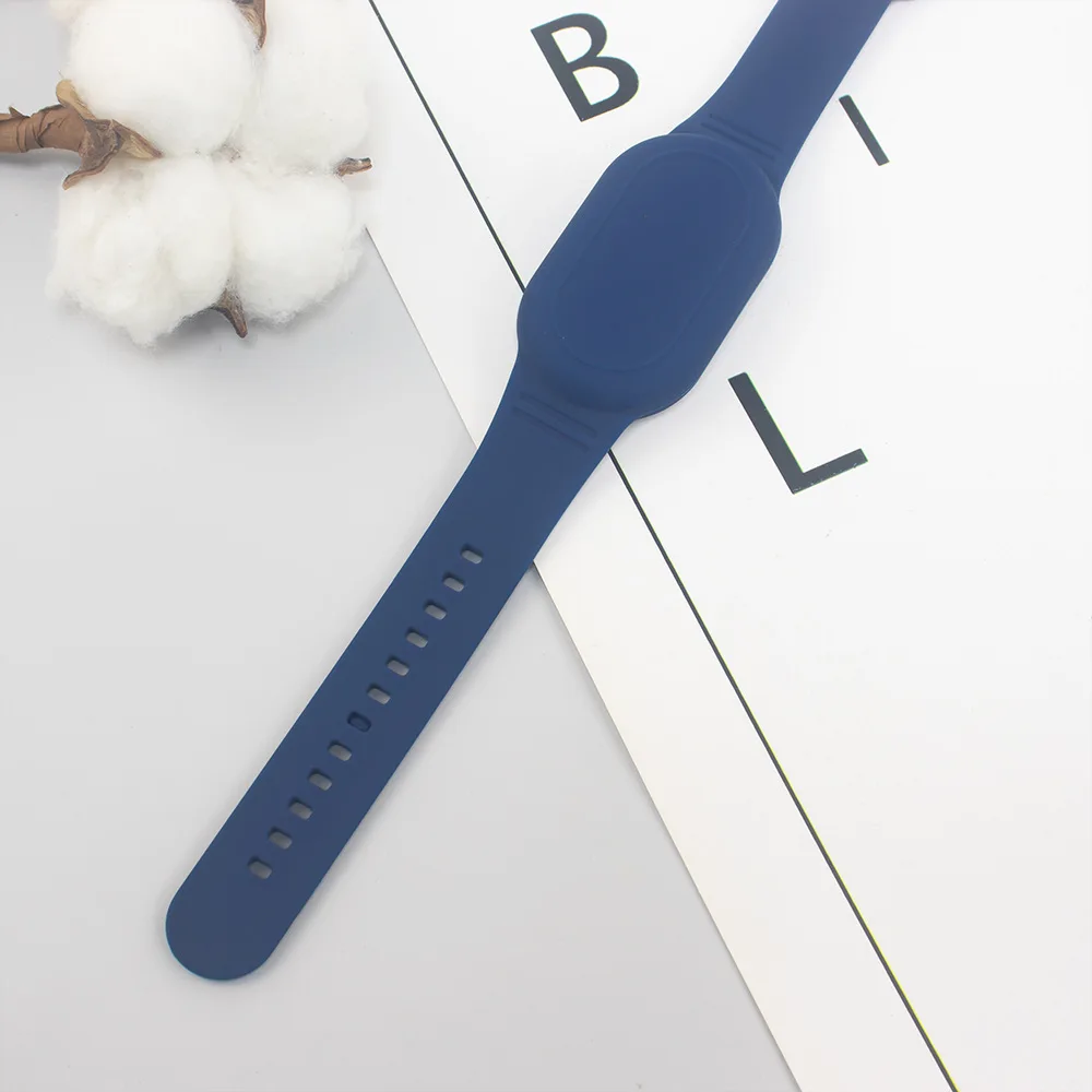 جديد سيليكون سيليكون حزام حامل استبدال للجنسين معصمه سوار سوار مقاوم للماء لسامسونج غالاكسي SmartTag 2