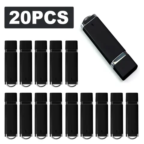 20PCS/lot Waterproof usb flash drive 1GB 2GB pen drive 4GB 8GB 16GB 32GB 64GB Metal pendrive Card Memory Stick Drives u disk