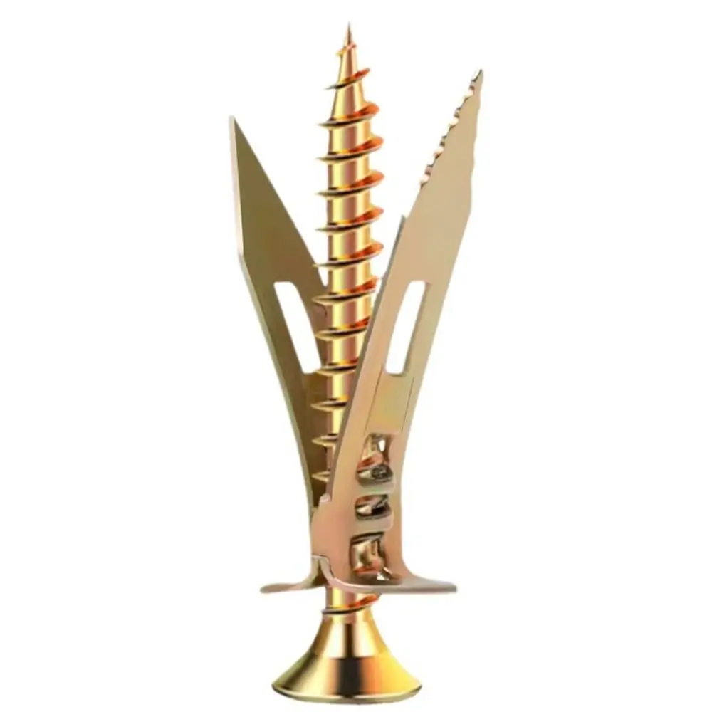 

100set Self-Drilling Gypsum Board Expansion Screws Heavy Duty Quick Breakthrough Screw Set High Manganese Steel