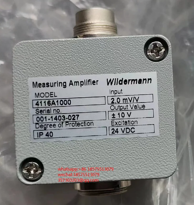 For Lorenz K-13 Sensor  Wlldermann 4116A1000  Amplifier Output Cable  New Original 1 PIECE